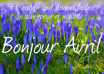 Quoi de neuf en Avril?