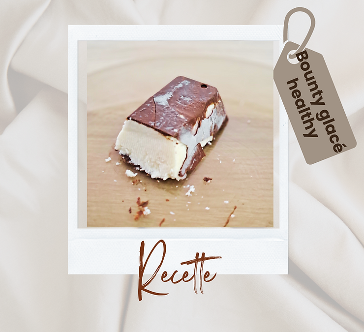 Recette: Bounty Glacé Healthy