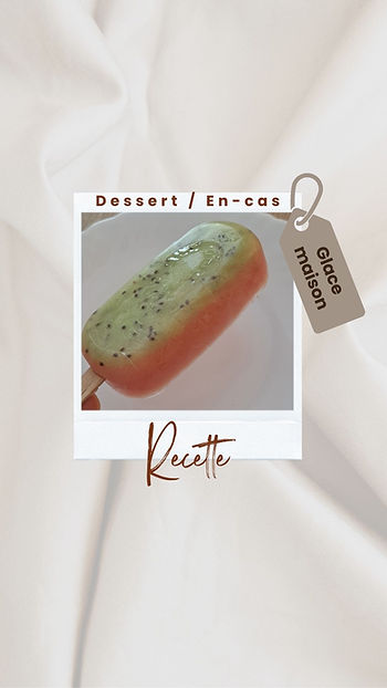 Recette glace maison aux fruits